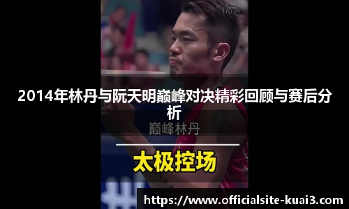 2014年林丹与阮天明巅峰对决精彩回顾与赛后分析